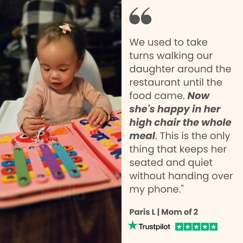 Toddla™ Montessori Busy Board