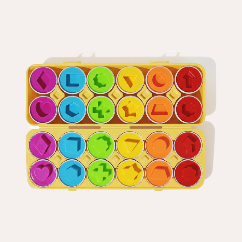 Toddla™ Montessori Geometric Eggs image 8