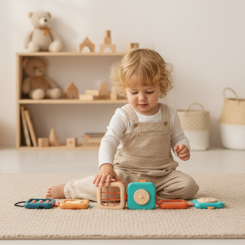 Toddla™ 7-in-1 Montessori Cube image 4