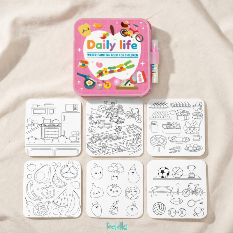 Toddla™ Magic Water Coloring Book image 4