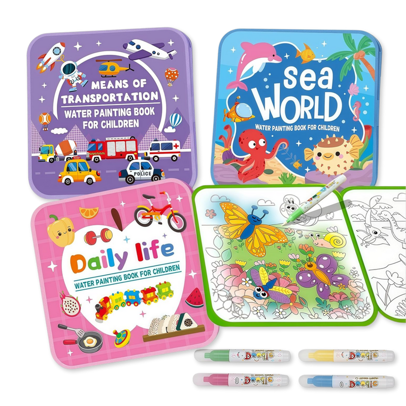 Toddla™ Magic Water Coloring Book image 1