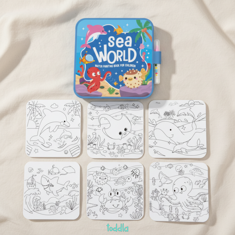 Toddla™ Magic Water Coloring Book image 2