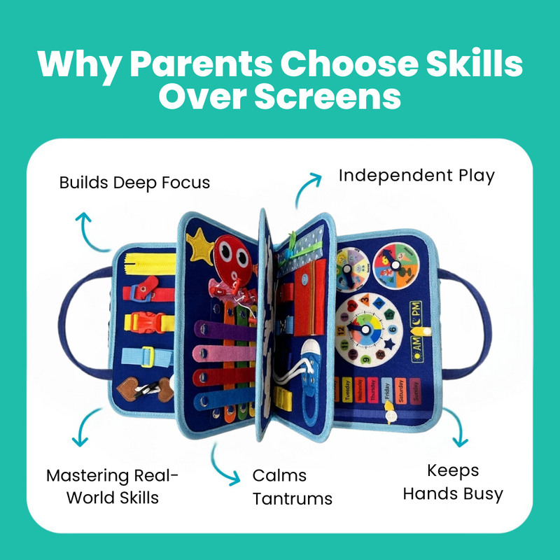 Toddla™ Montessori Busy Board image 8