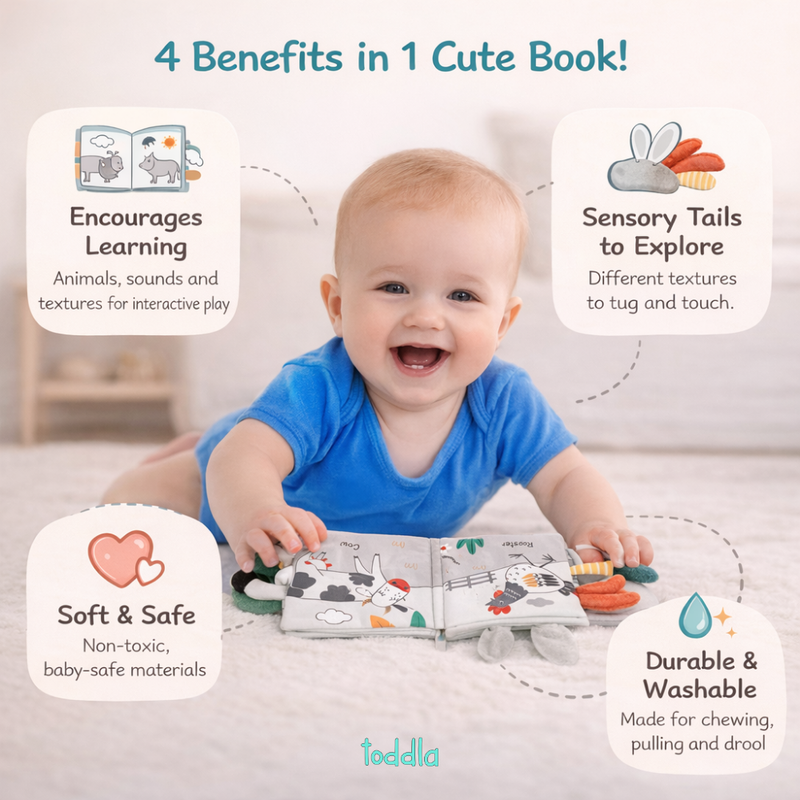 Toddla™ Sensory Baby Books image 5