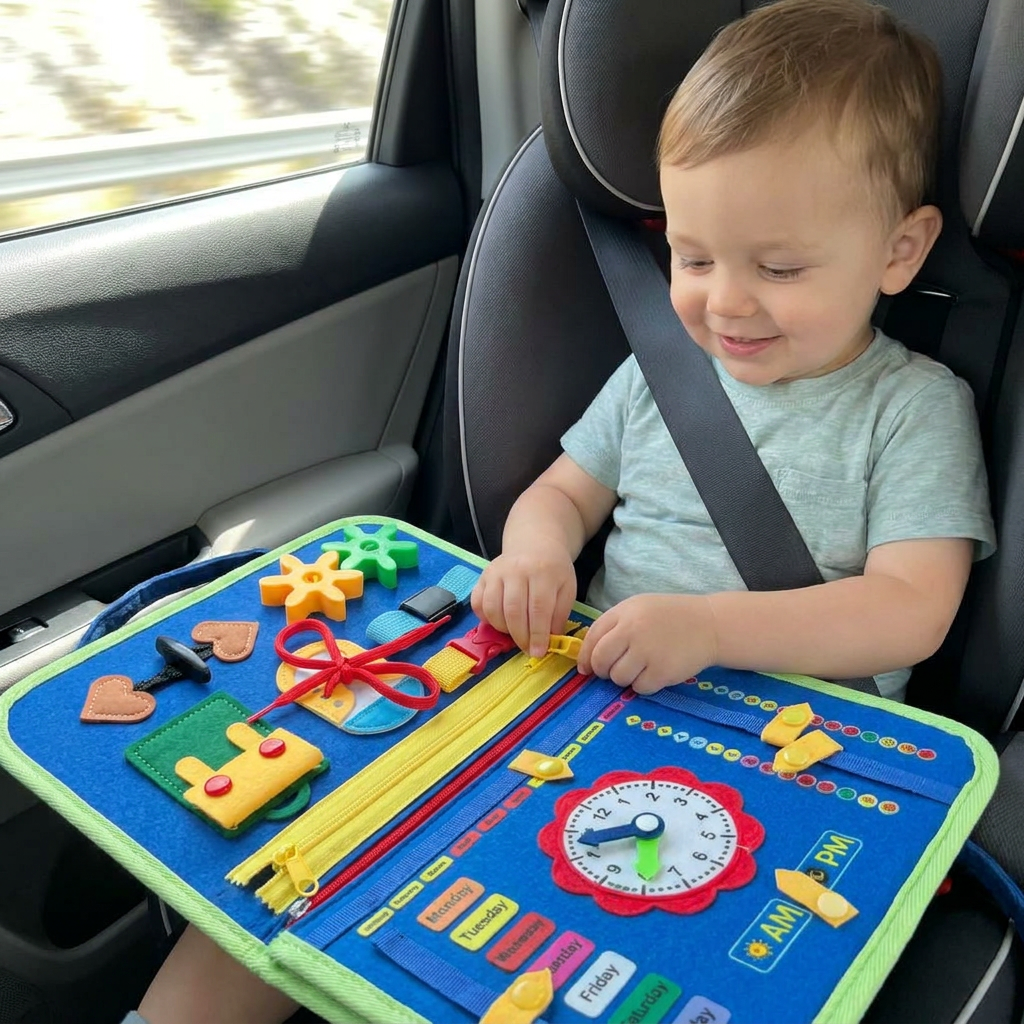 Toddla™ Montessori Busy Board