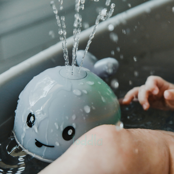 Baby in discount a bath toy